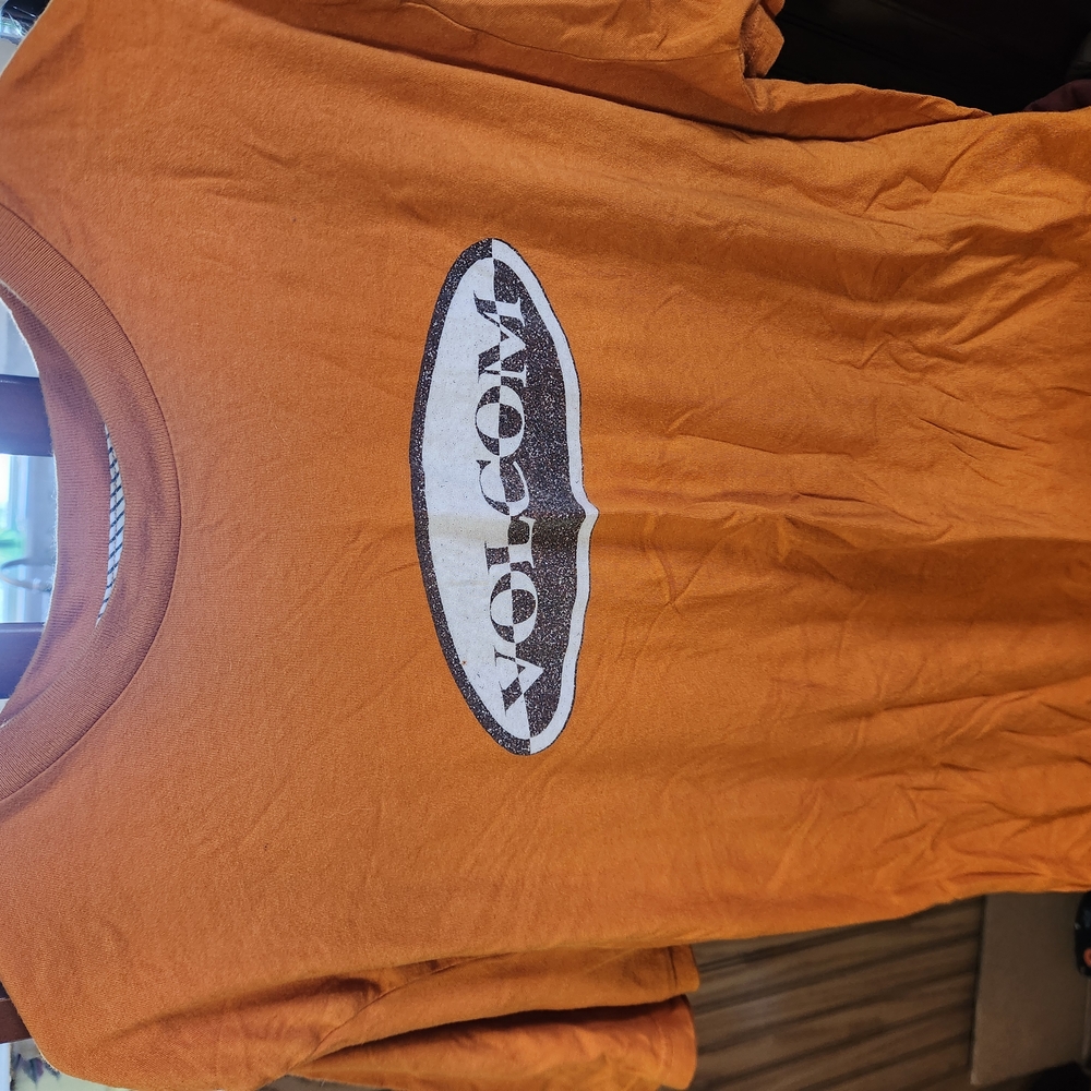 Volcom Burnt Orange Graphic Tee